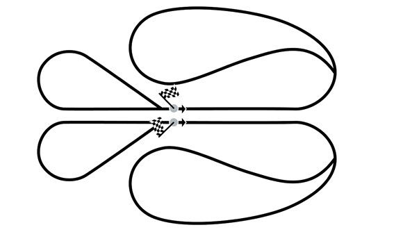 Here is the course layout