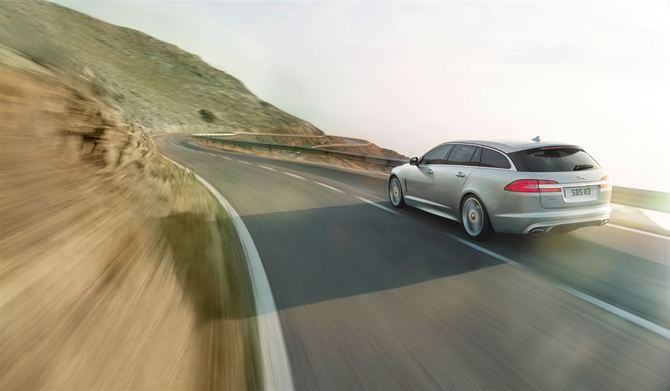 Jaguar XF Sportbrake Launching at Geneva