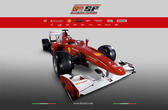 Ferrari F10 unveiled