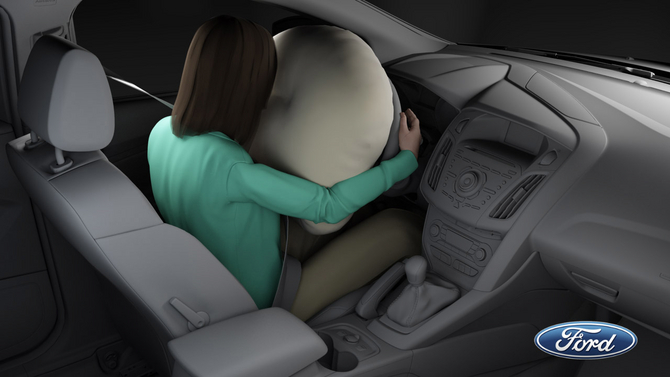 Ford Focus to feature new airbag technologies