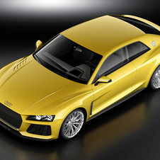 O Sport Quattro Concept utiliza a nova plataforma MLB da Volkswagen