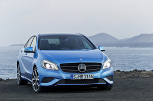 Mercedes sales were boosted thanks to the A-Class