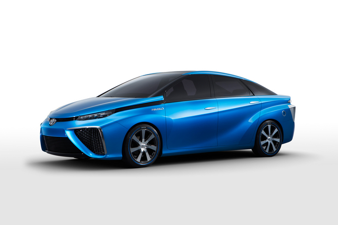 Toyota is building a hydrogen infrastructure there