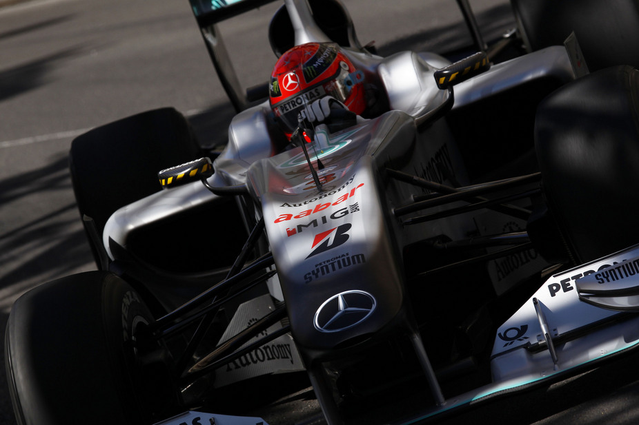 Schumacher penalized in Monaco