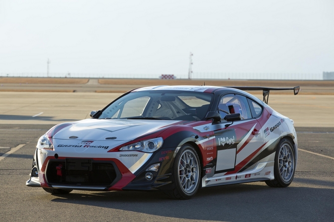 GRMN tested the GT86 racecar