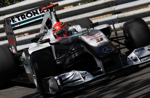 Schumacher penalized in Monaco