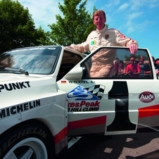 Walter Röhl volta ao Pikes Peak com o Audi Sport quattro S1 original