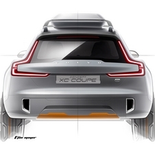 Volvo will unveil its XC Coupe concept at the North American International Auto Show