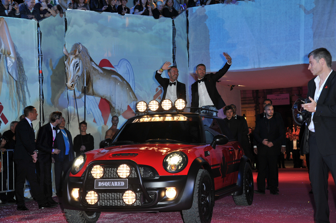 ‘Red Mudder’ Mini created by DSQUARED for Life Ball 