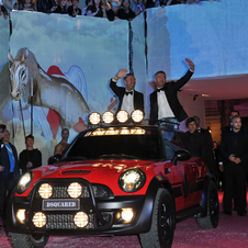 ‘Red Mudder’ Mini created by DSQUARED for Life Ball 