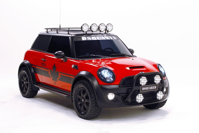 ‘Red Mudder’ Mini created by DSQUARED for Life Ball 