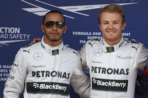 Rosberg finished in front of Hamilton by 0.254 seconds