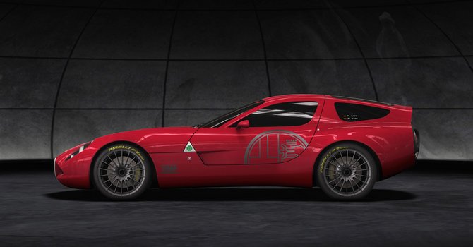 Zagato to build Viper-based Alfa Remeo TZ3 Stradale