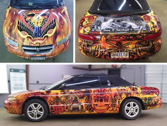 Car paint jobs