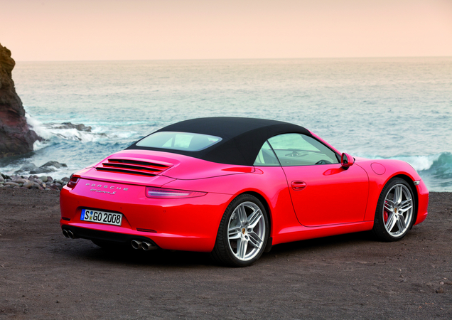 Porsche unveils Cabrio version of the new 911 generation