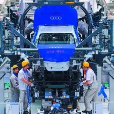 Audi brakes sales record