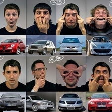 Os carros têm caras humanas?