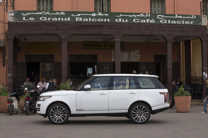 Land Rover has numerically higher sales but slower growth