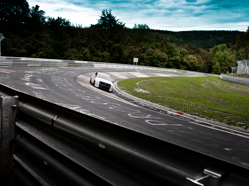 Cadillac ATS Testing at the Nuerburgring