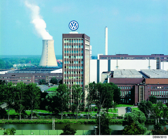 Volkswagen plant in Wolfsburg, Germany