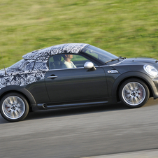 MINI shows-off camouflaged future Coupé model