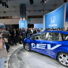 Honda Fit goes electric in Los Angeles