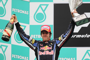 Vettel finally gets his win