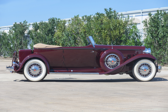 Packard Individual Custom Eight Convertible Victoria by Dietrich