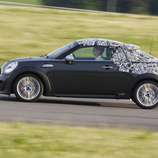 MINI shows-off camouflaged future Coupé model