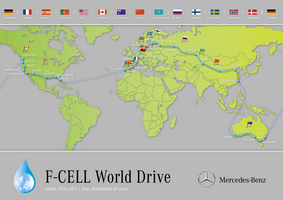 Mercedes-Benz announces F-CELL World Drive in Detroit