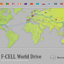 Mercedes-Benz announces F-CELL World Drive in Detroit