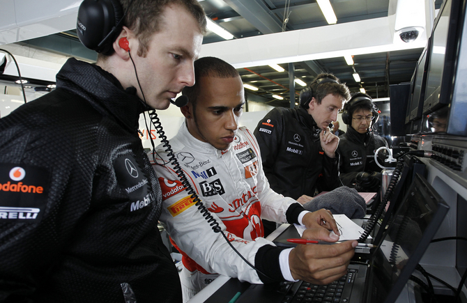 McLaren fastest after first two practices