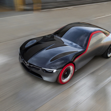 The concept is a direct heir to the Opel GT and the recently unveiled Monza Concept