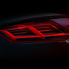 Structured rear lights are part of the new design