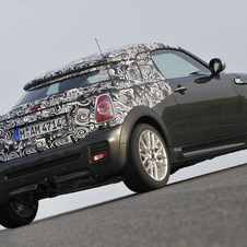 MINI shows-off camouflaged future Coupé model