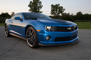 The car comes with the ZL1's front grill