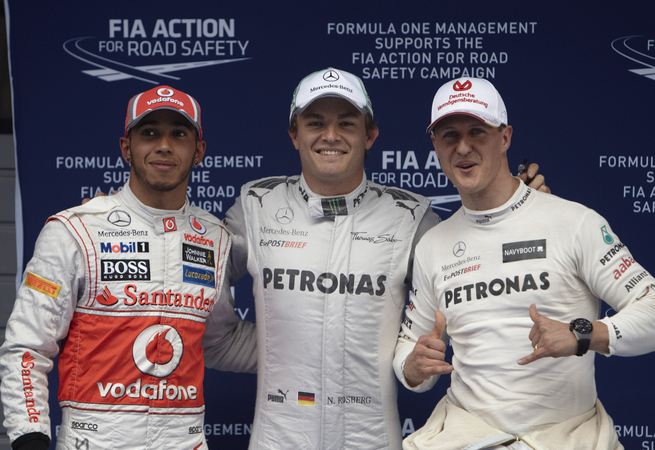 Rosberg dominates China qualifying