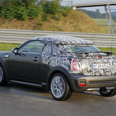 MINI shows-off camouflaged future Coupé model