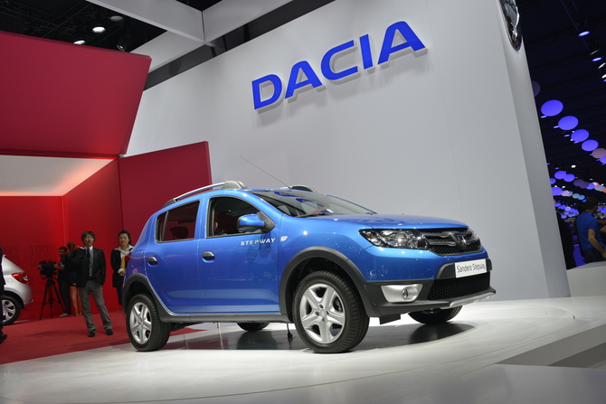 Dacia brought the new Generation Sandero and Sandero Stepway to Paris