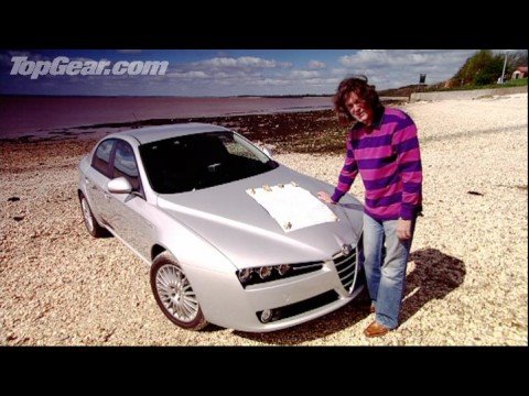 Alfa Romeo 159: James May tries not to swear - Top Gear - BBC